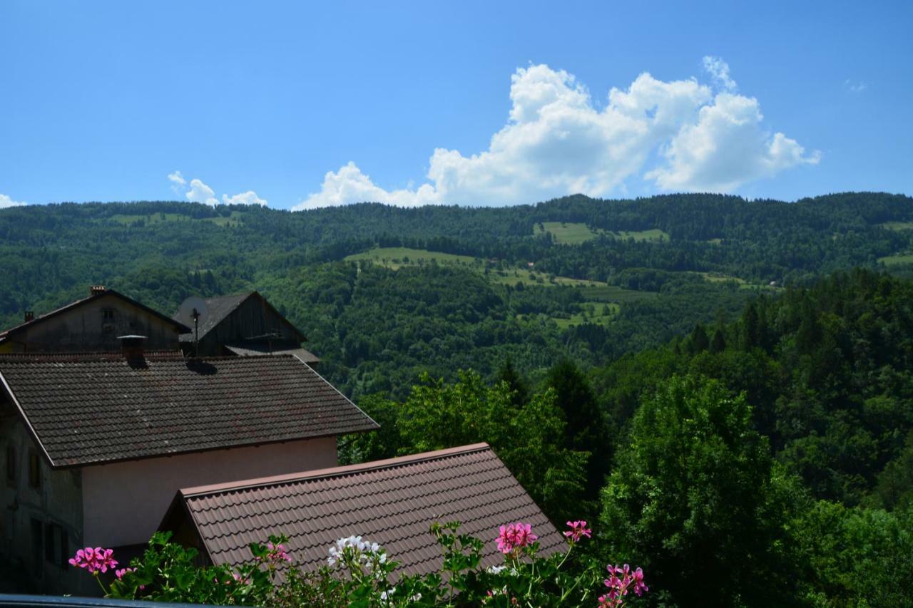 Apartma Zala Most Na Soci Exterior photo